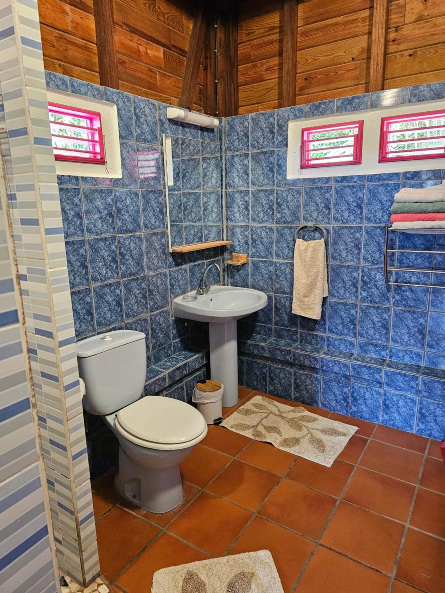 Villa Les Hameaux Du Morne Des Cadets à Fond-Saint-Denis Chambre photo